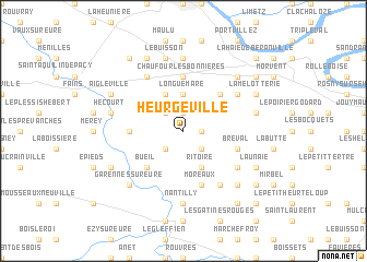 map of Heurgeville