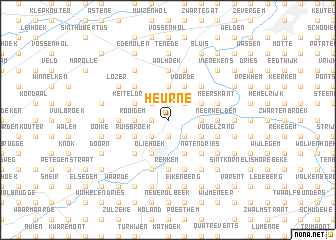 map of Heurne