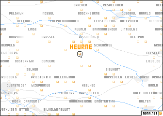 map of Heurne