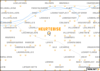 map of Heurtebise