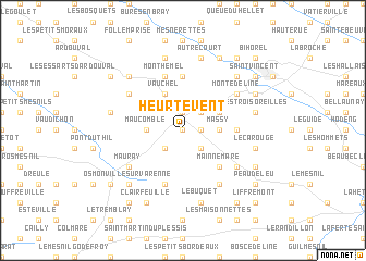 map of Heurtevent