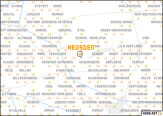 map of Heusden