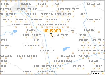 map of Heusden