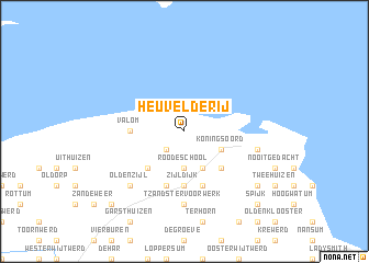 map of Heuvelderij