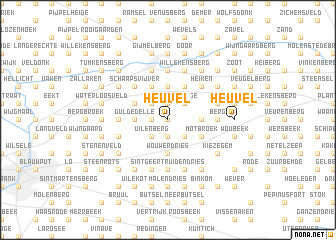 map of Heuvel