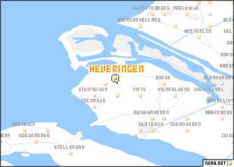 map of Heveringen