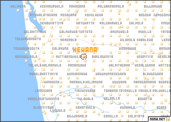 map of Hewana