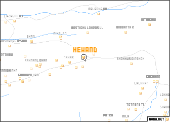 map of Hewand