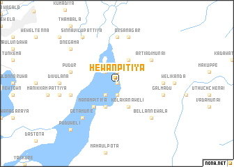 map of Hewanpitiya