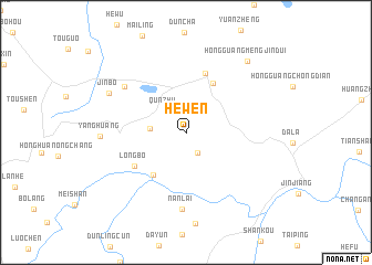 map of Hewen