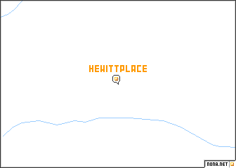 map of Hewitt Place