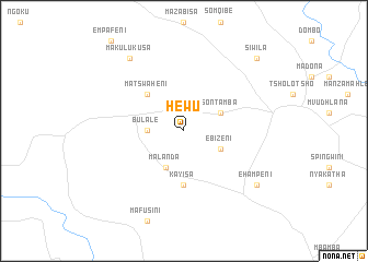 map of Hewu