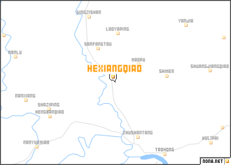 map of Hexiangqiao