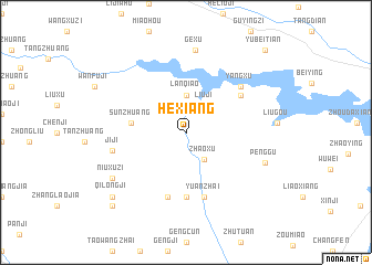 map of Hexiang