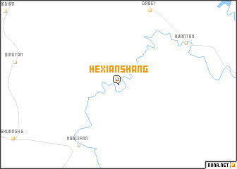 map of Hexianshang