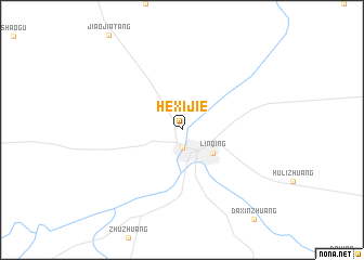 map of Hexijie