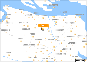map of Hexing