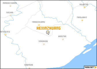 map of Hexinzhuang
