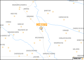 map of Hexiwu
