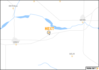 map of Hext