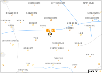 map of Hexu