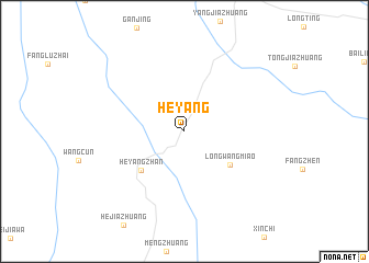 map of Heyang