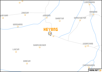 map of Heyang