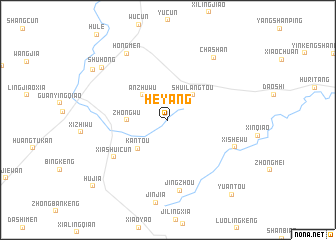 map of Heyang