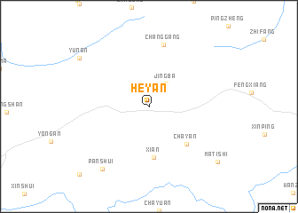 map of Heyan