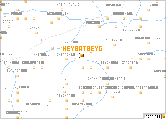 map of Heybat Beyg