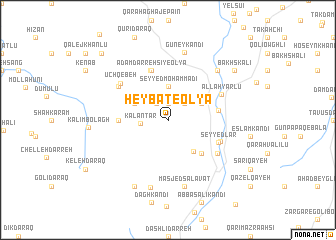 map of Heybat-e ‘Olyā