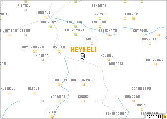 map of Heybeli