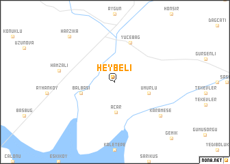 map of Heybeli