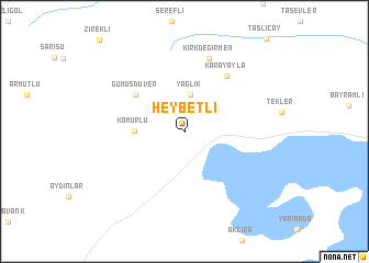 map of Heybetli