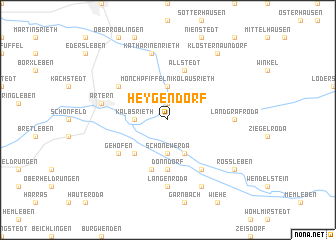 map of Heygendorf