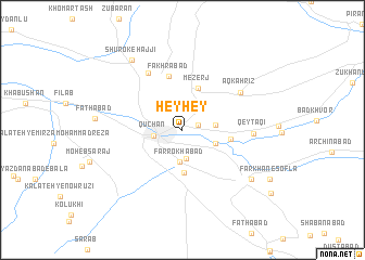 map of Hey Hey