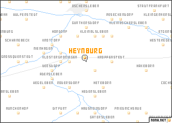 map of Heynburg