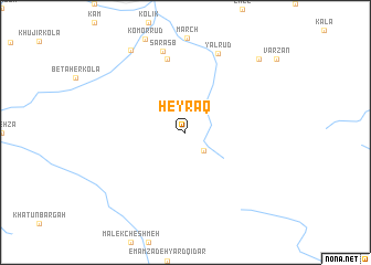 map of Ḩeyraq