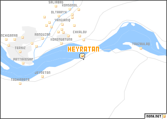 map of Ḩeyratān