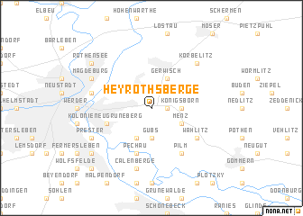 map of Heyrothsberge