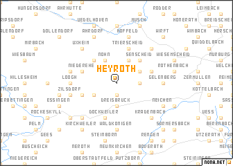 map of Heyroth