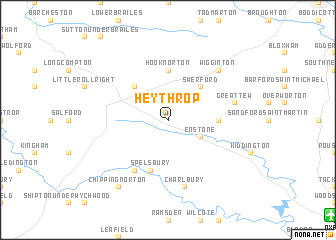 map of Heythrop