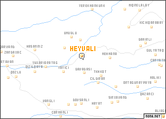 map of Heyvalı