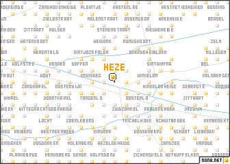 map of Heze