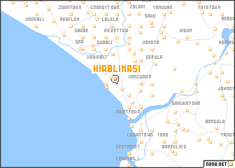 map of Hiablimasi