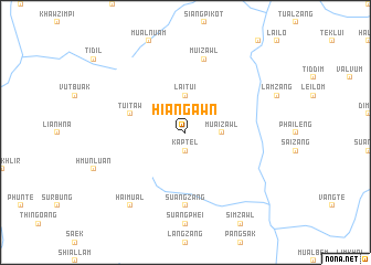 map of Hiangawn