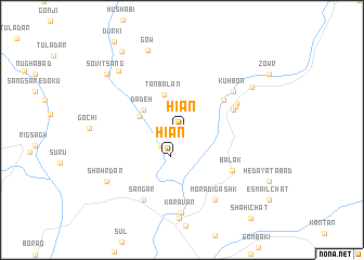 map of Hīān