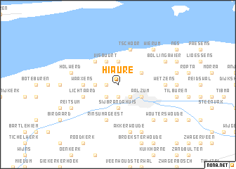 map of Hiaure