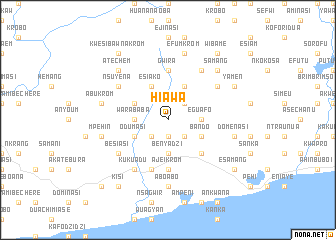 map of Hiawa