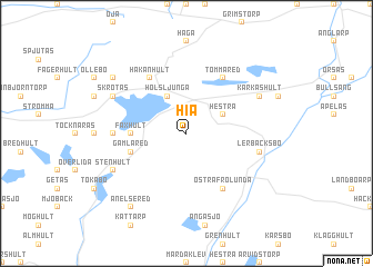 map of Hiå